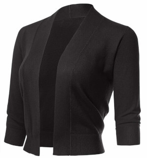 Open Front Cropped Cardigans